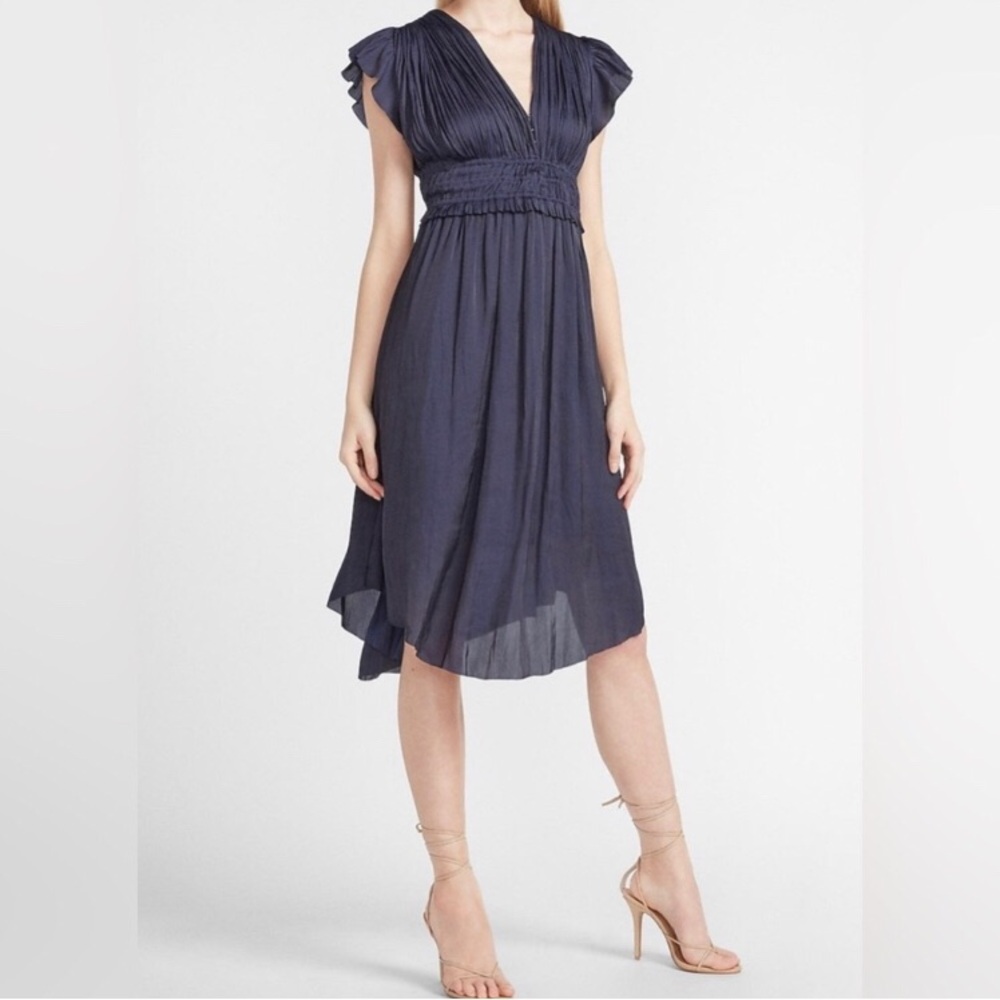 ISO Express Satin Midi Dress XS